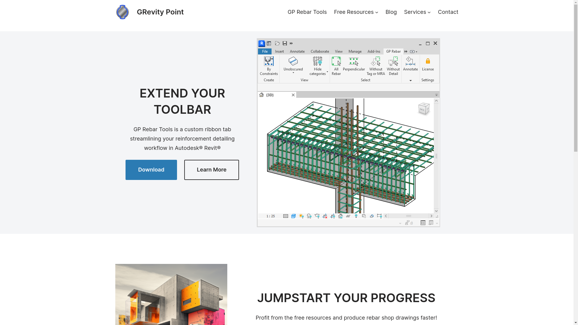 website screenshot of https://grevitypoint-test.pages.dev/