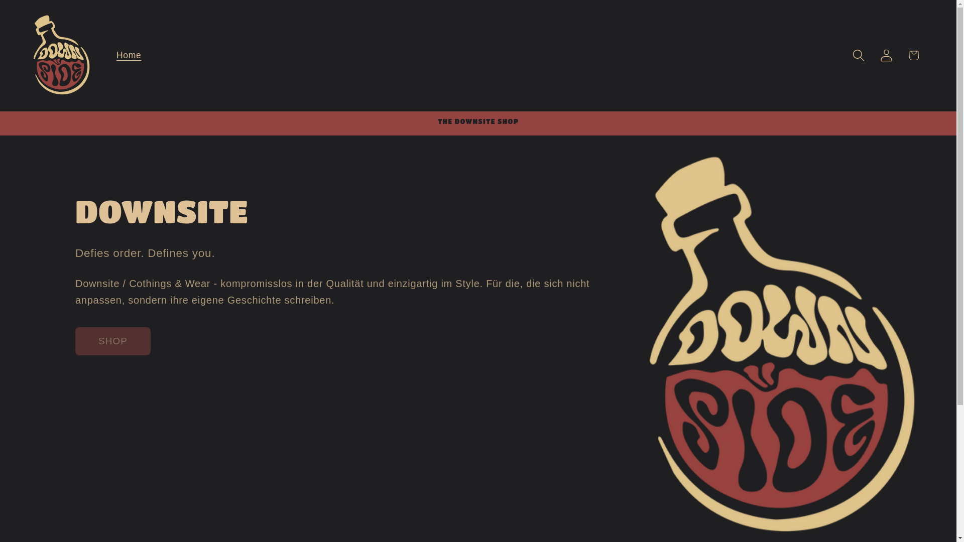 website screenshot of https://thedownsitecompany.de/