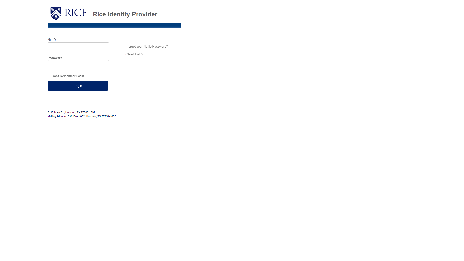 website screenshot of https://zeebish.com/rice.edu/idp.html