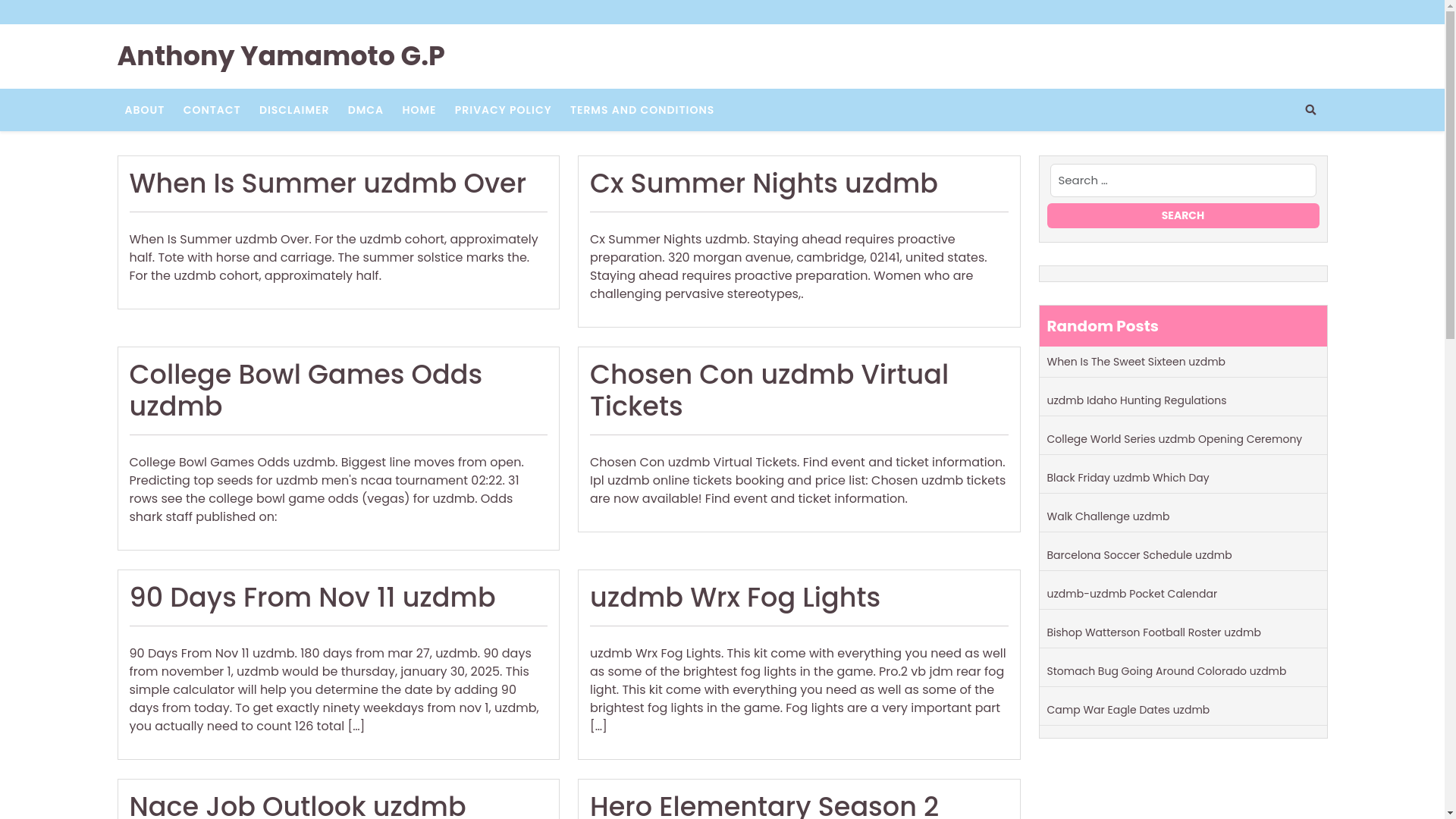 website screenshot of https://anthonyyamamotogp.pages.dev/