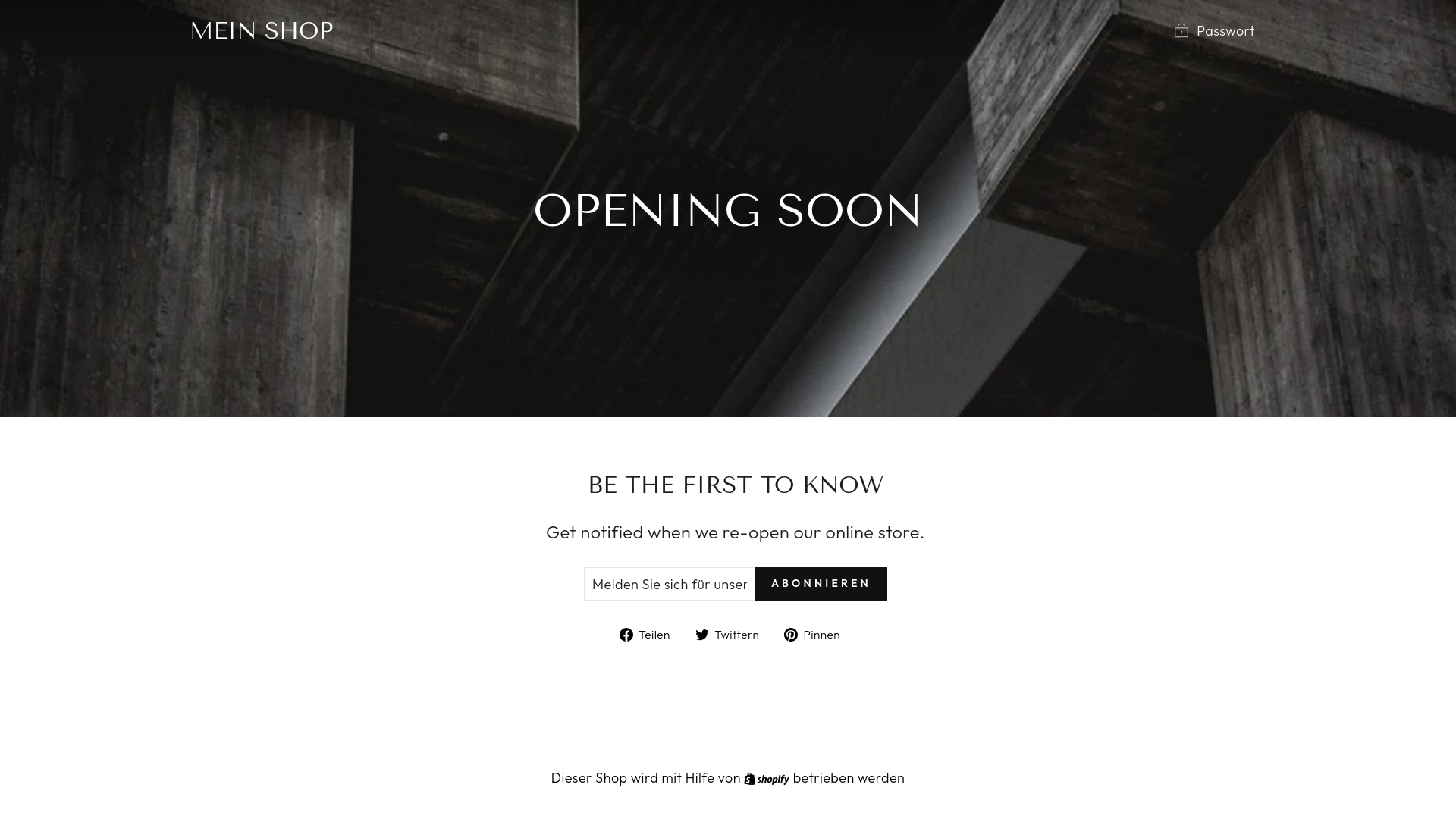 website screenshot of https://toosmile.de/