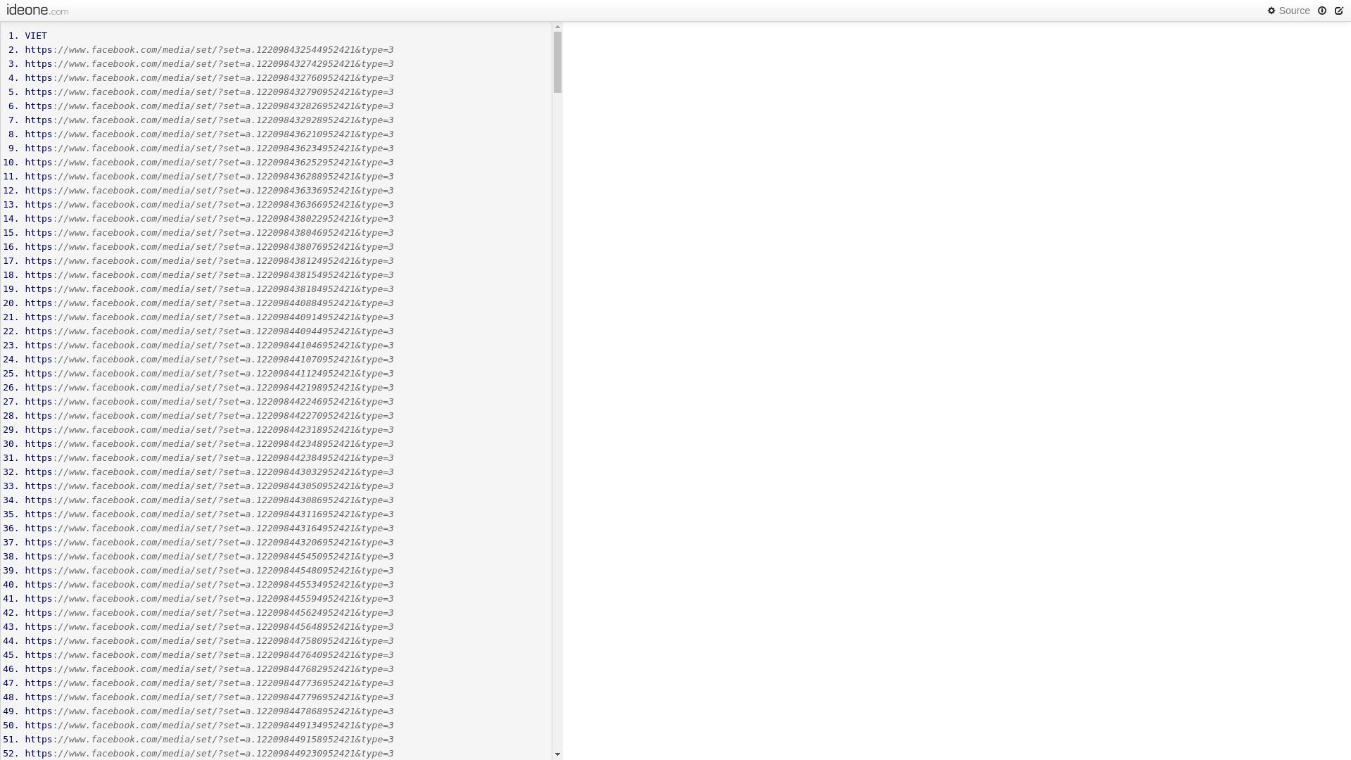website screenshot of https://ideone.com/embed/uT1whC