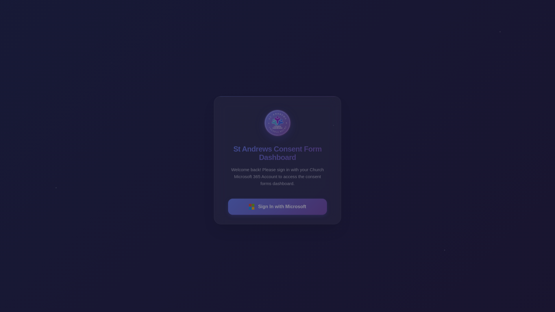 website screenshot of https://st-andrews-consent-link-tree-admin.pages.dev/