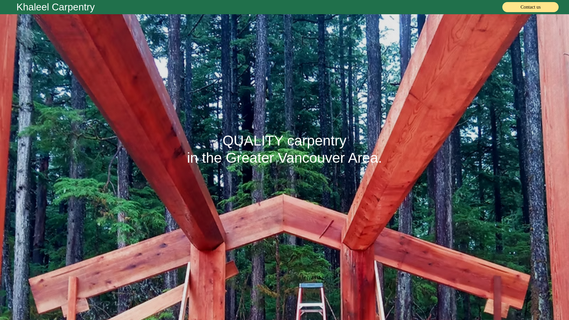 website screenshot of https://eastvandecks.ca/