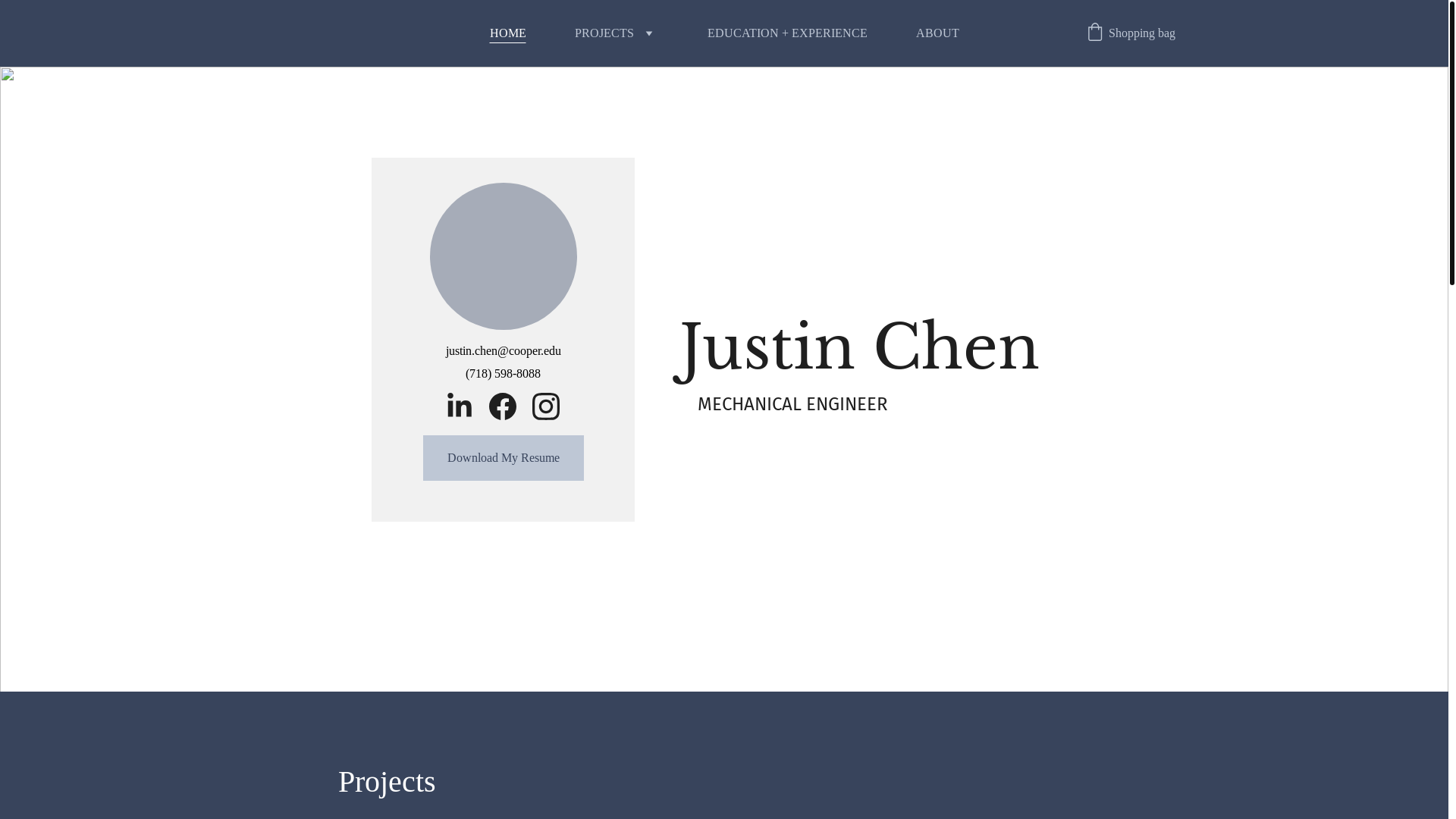 website screenshot of https://jchenengineering.com/