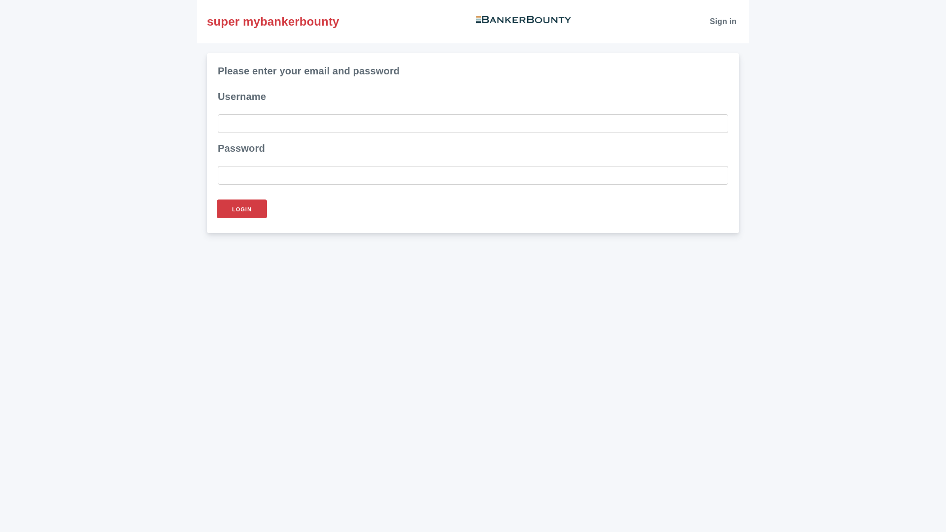 website screenshot of https://super.mybankerbounty.com/