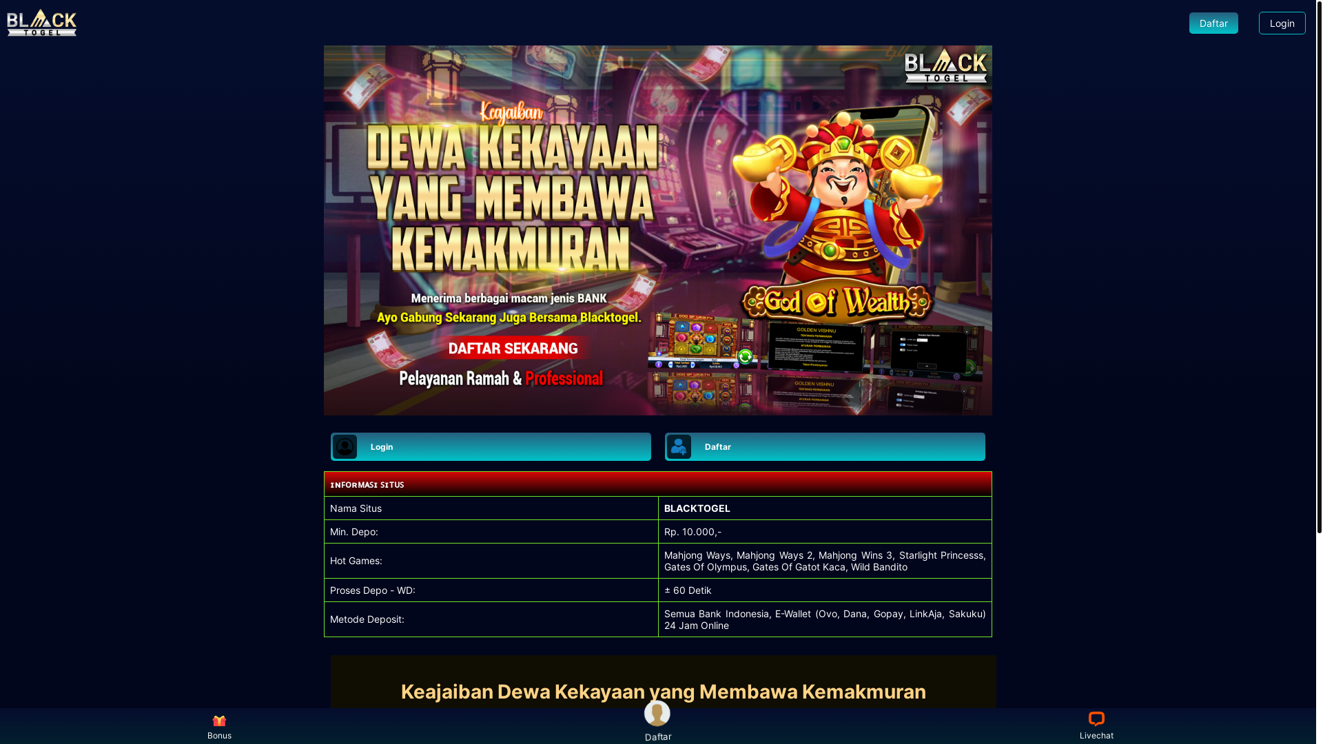 website screenshot of https://keajaiban-dewa-kekayaan-yang-membawa-kemakmuran.pages.dev/