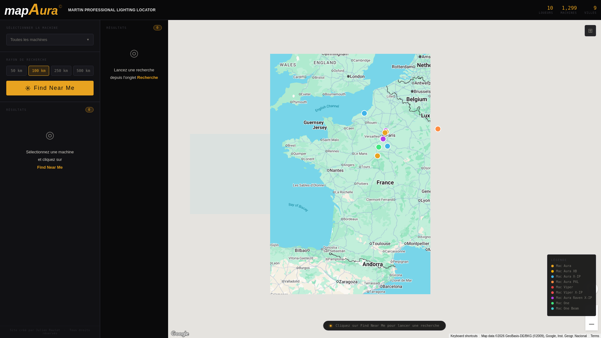 website screenshot of https://mapaura.pages.dev/