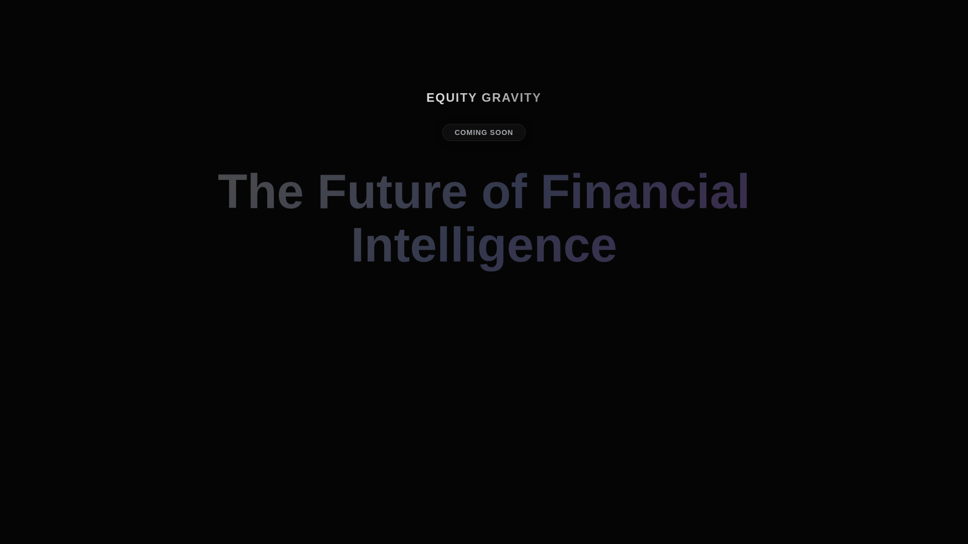 website screenshot of https://equitygravity.in/