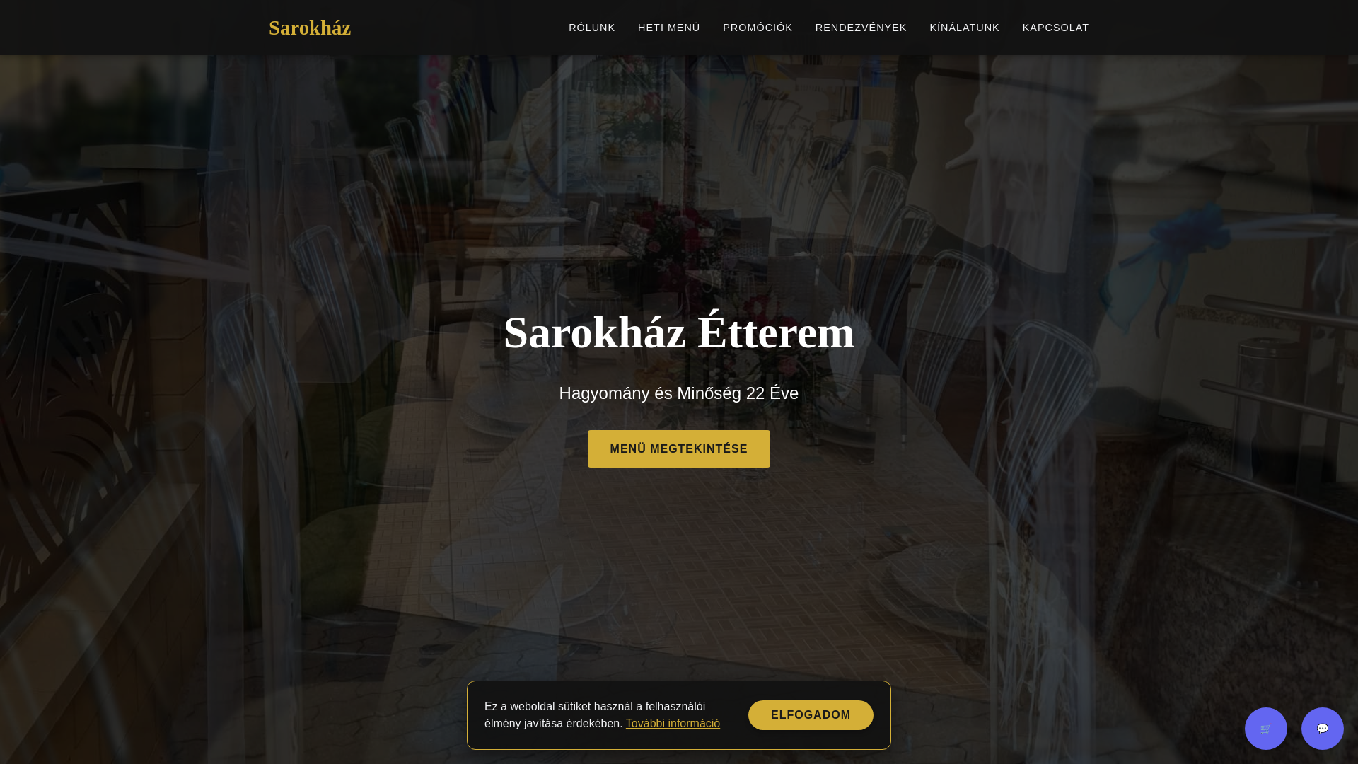 website screenshot of https://sarokhaz-ocsa.com/