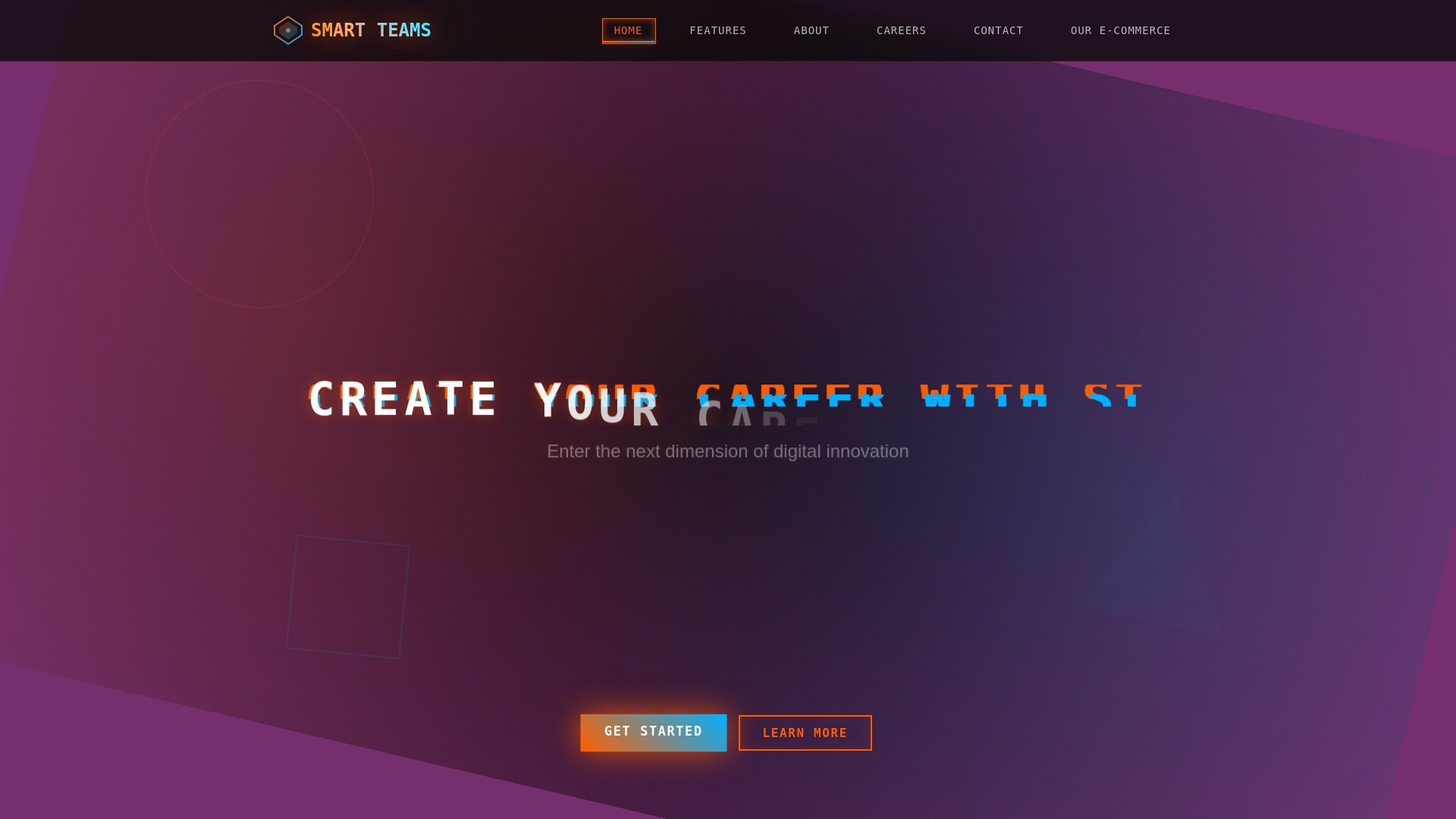 website screenshot of https://smartteamsolution.in/