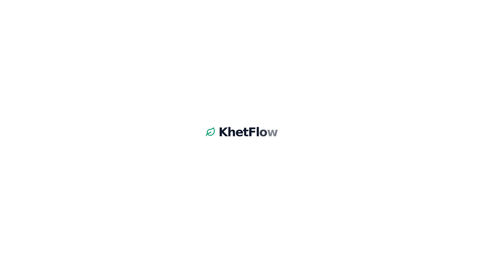 website screenshot of https://khetflow.com