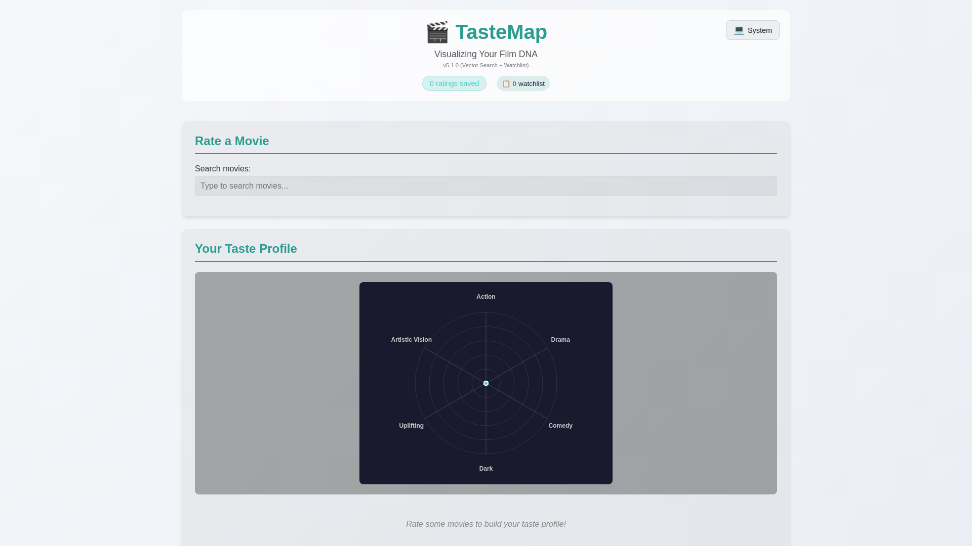 website screenshot of https://taste-map.pages.dev/