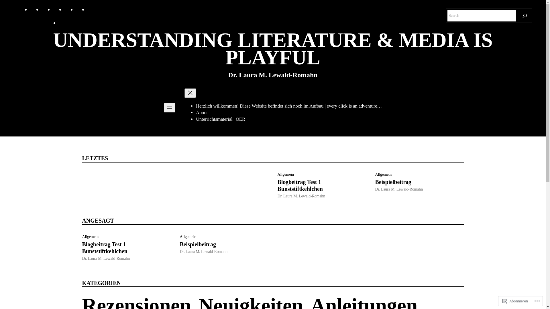website screenshot of https://buntspielkehlchen.de/