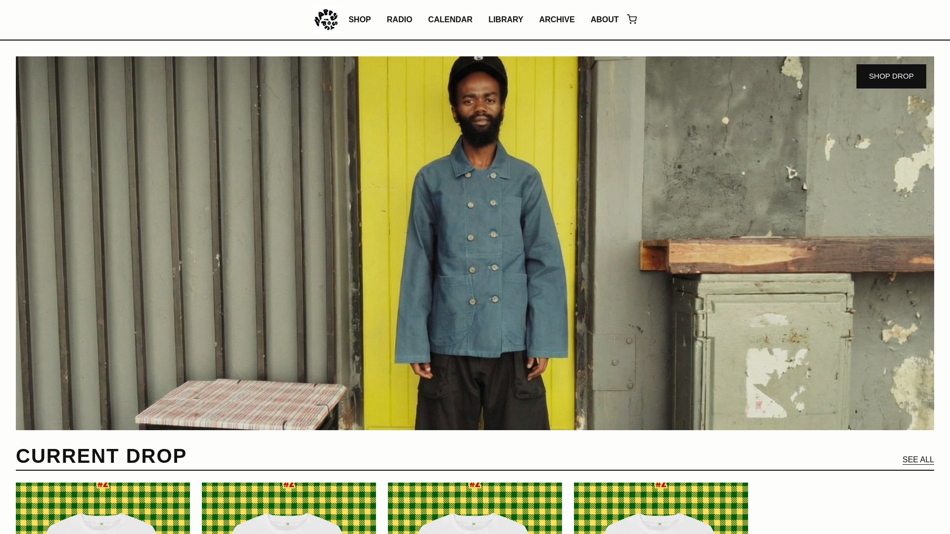 website screenshot of https://nappystudio.com