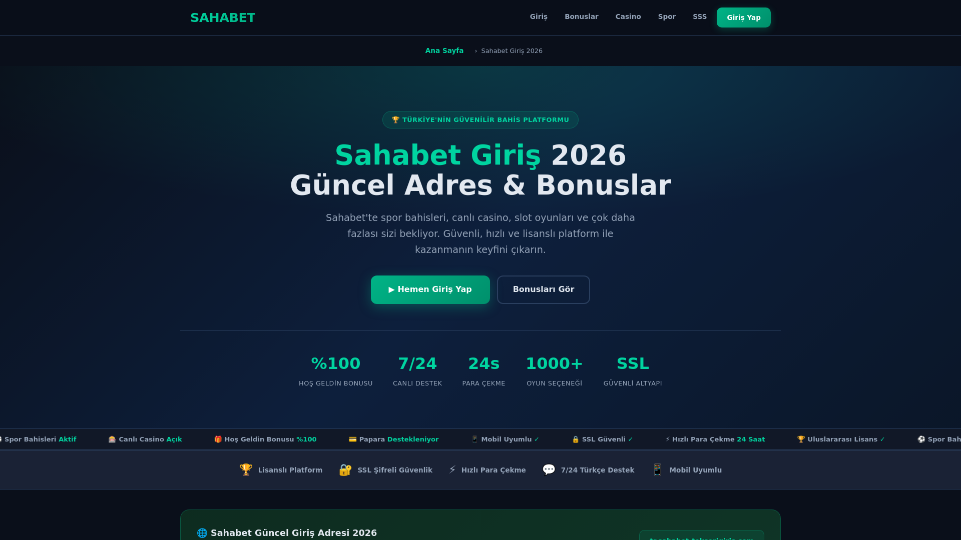 website screenshot of https://tr.sahabet-tekserigiris.com