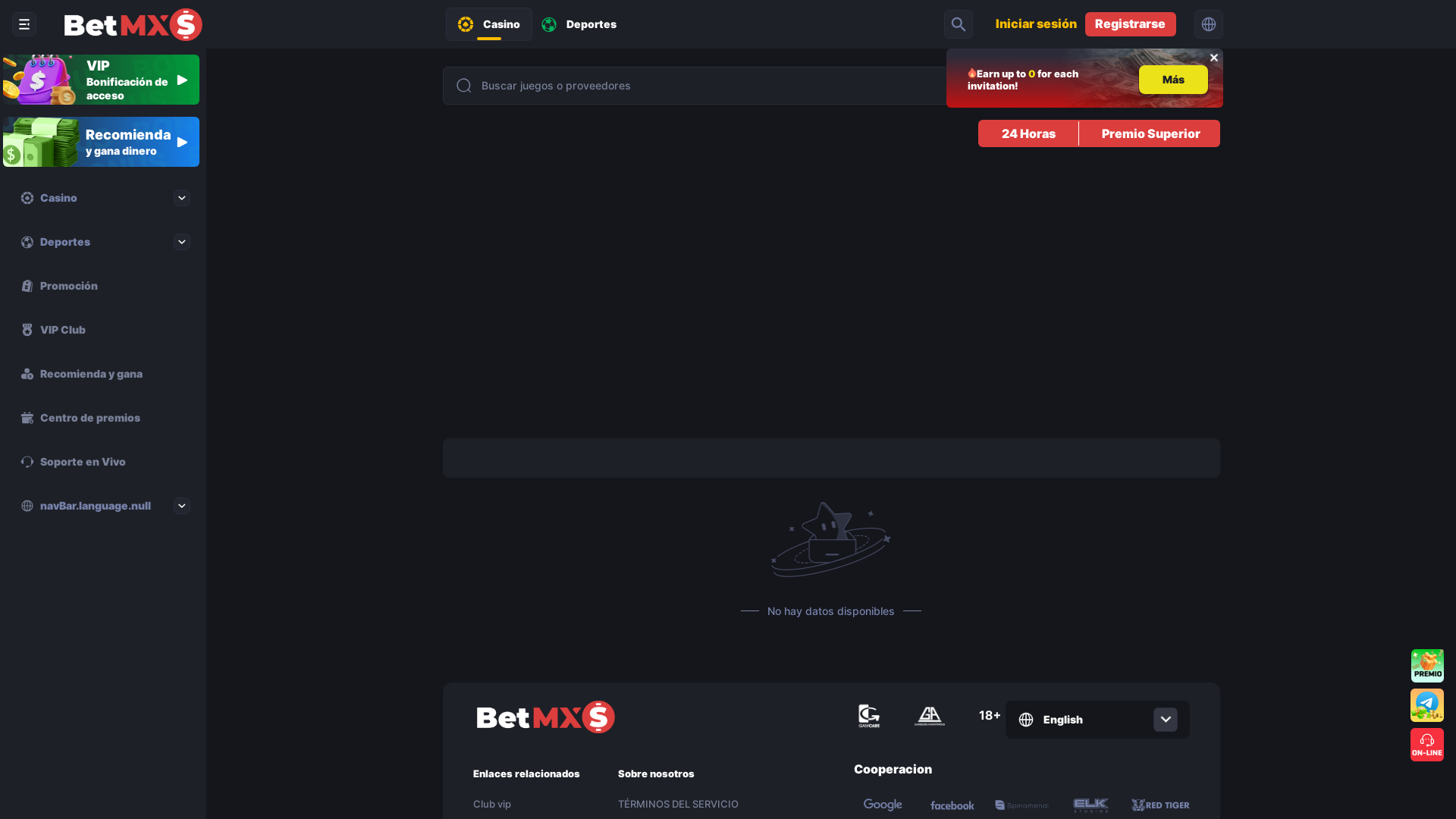 website screenshot of https://mexgana.info/