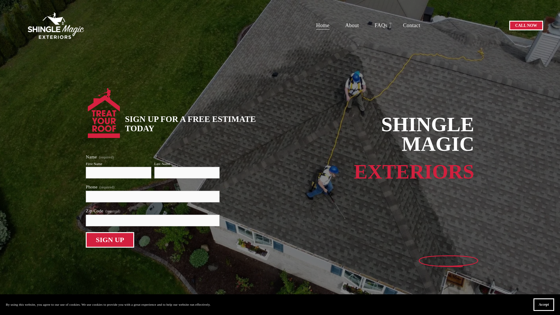 website screenshot of https://shinglemagickc.pages.dev/