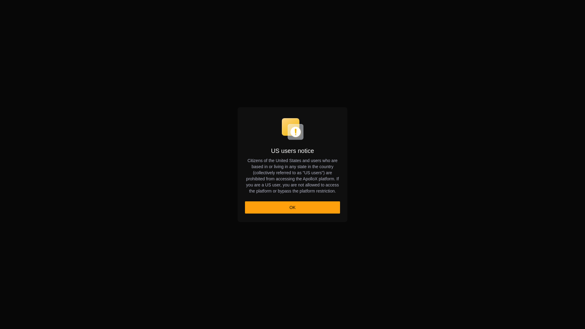 website screenshot of https://alpha.exchange/