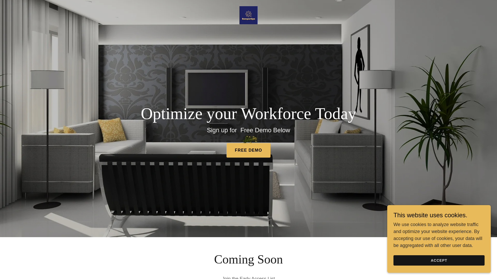 website screenshot of https://semperops.com/