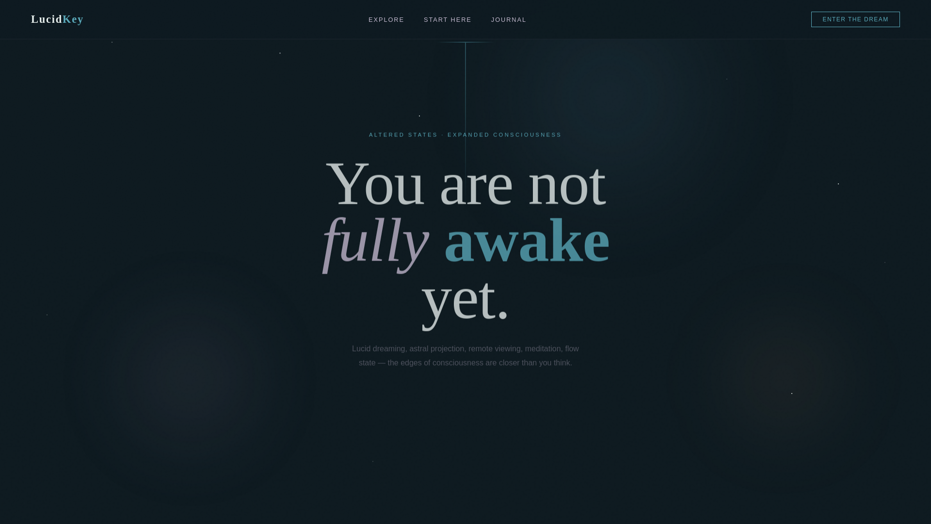 website screenshot of https://lucidkey.co/