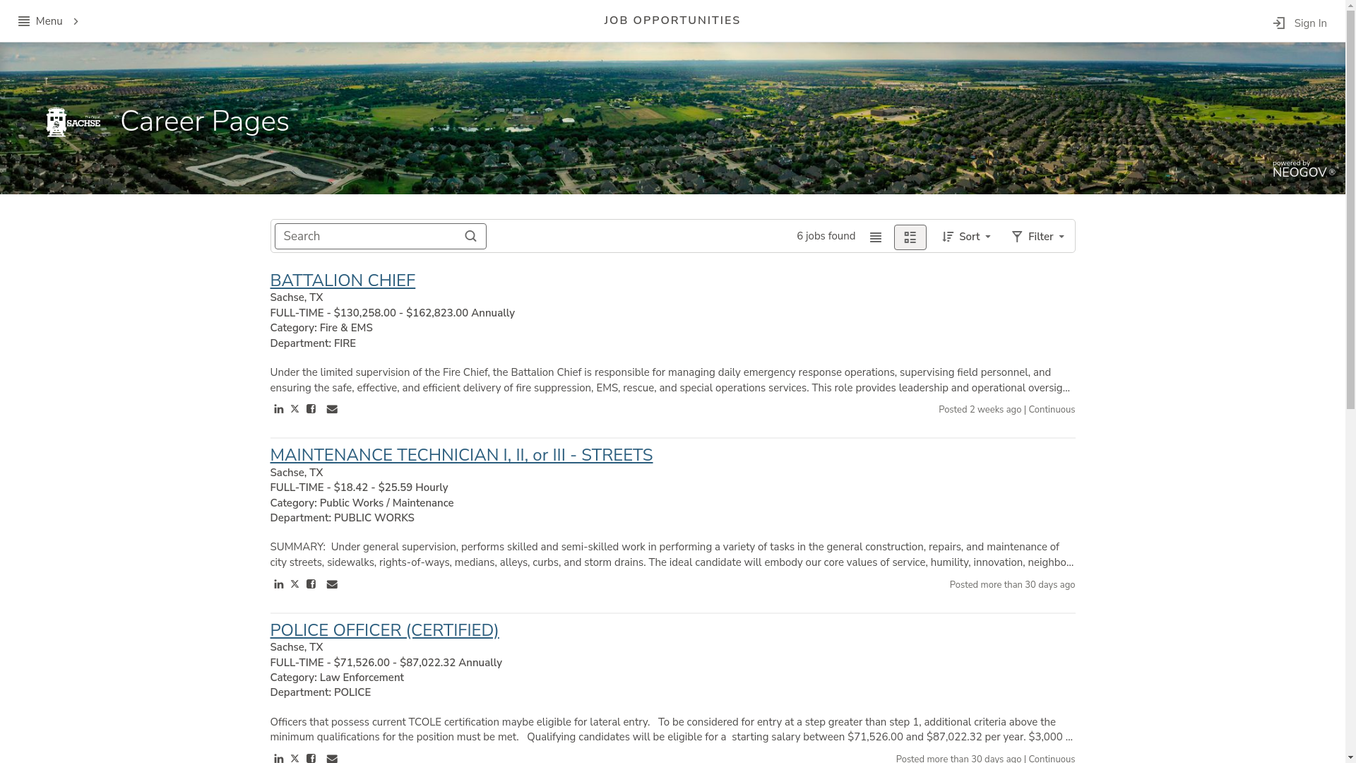 website screenshot of https://sachsetxcareer.org/