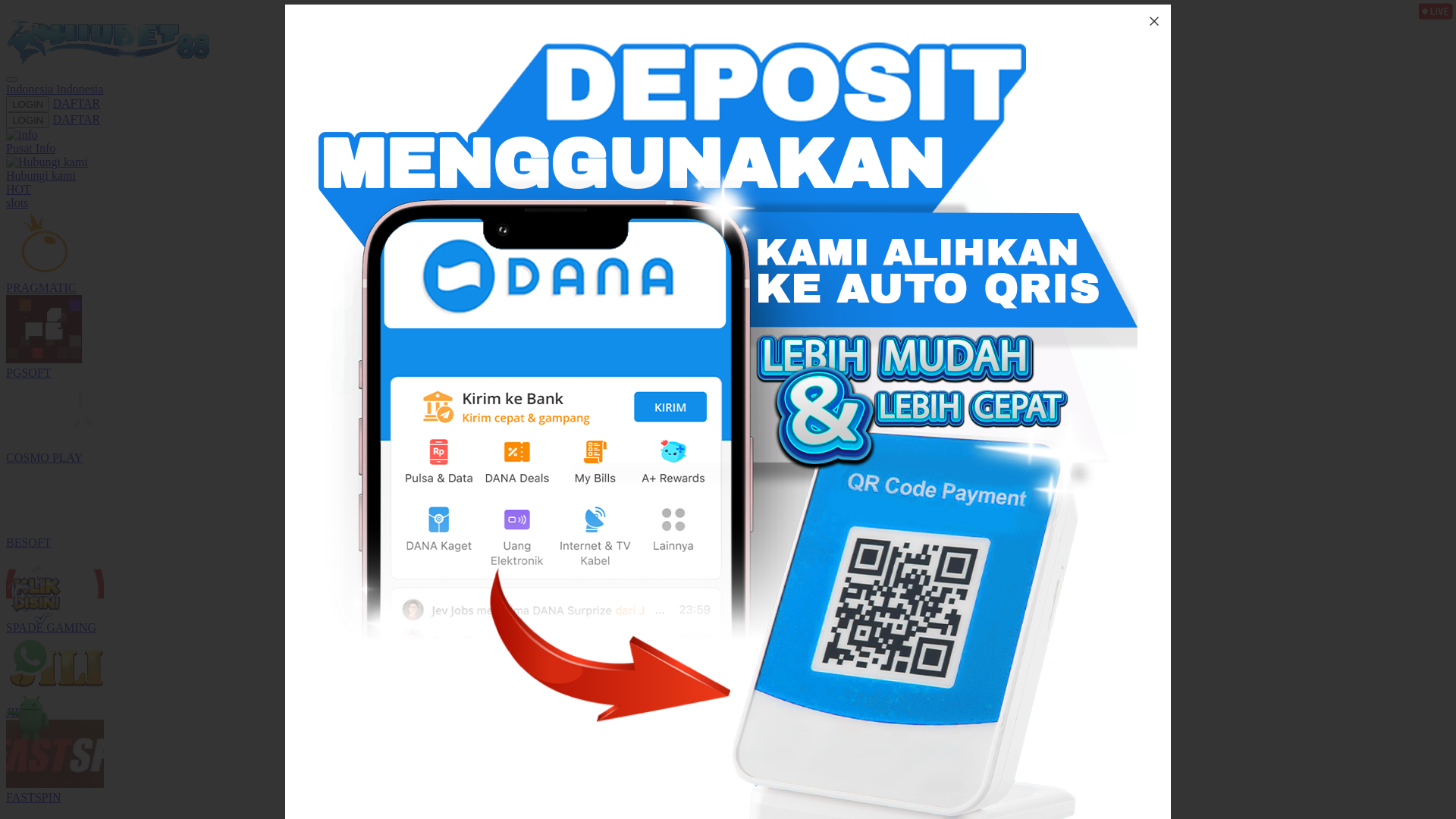 website screenshot of https://punkhiubet.vip