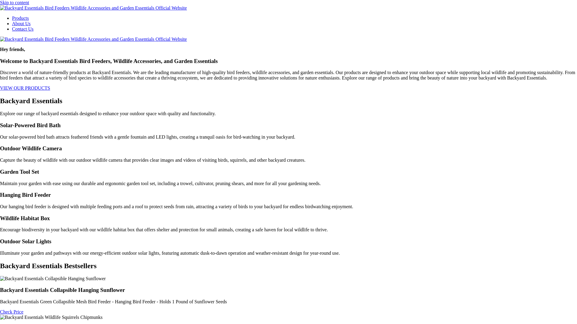 website screenshot of https://backyardessentialsproducts.pages.dev/