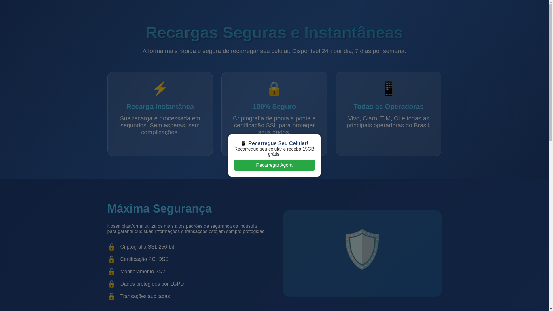 website screenshot of https://maisquereeeccarga.shop/