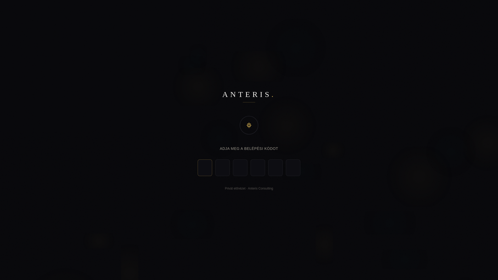 website screenshot of https://anteris.consulting/
