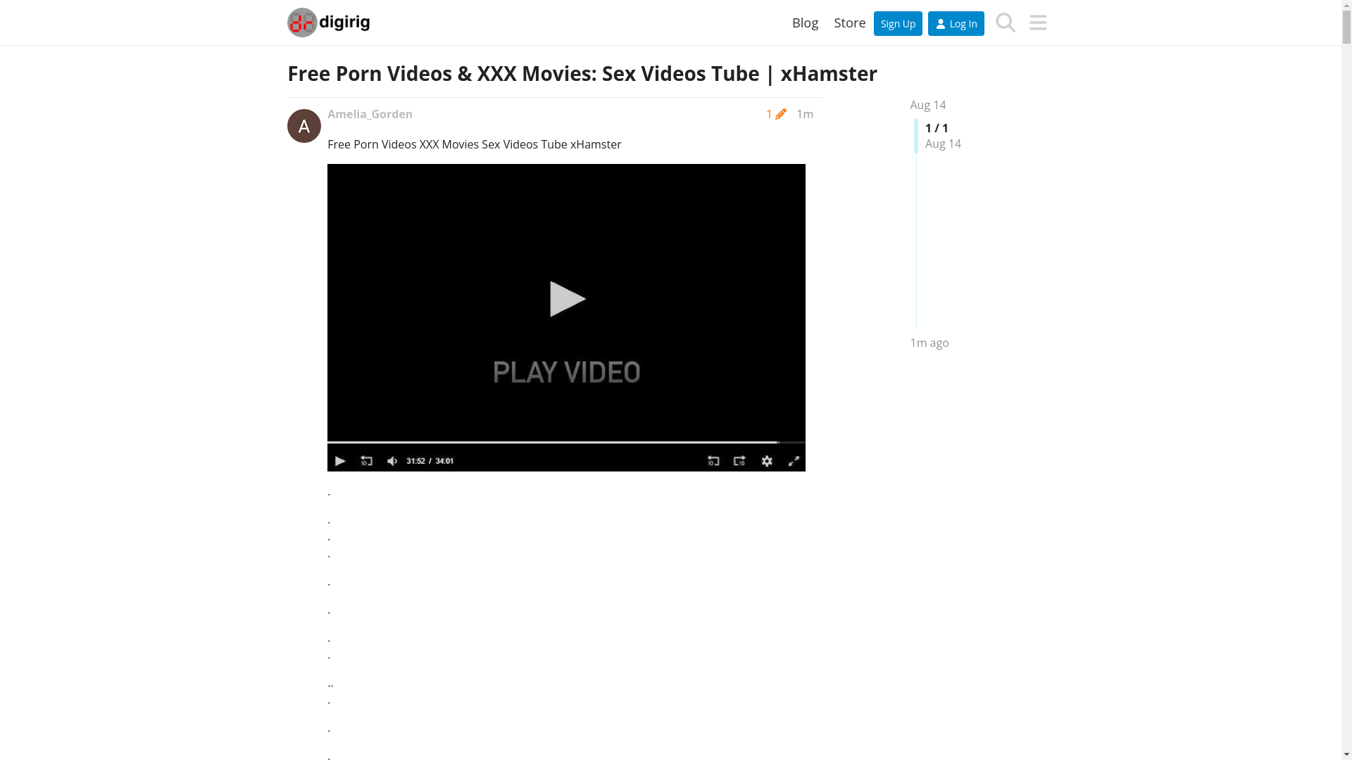 website screenshot of https://forum.digirig.net/t/free-porn-videos-xxx-movies-sex-videos-tube-xhamster/9426