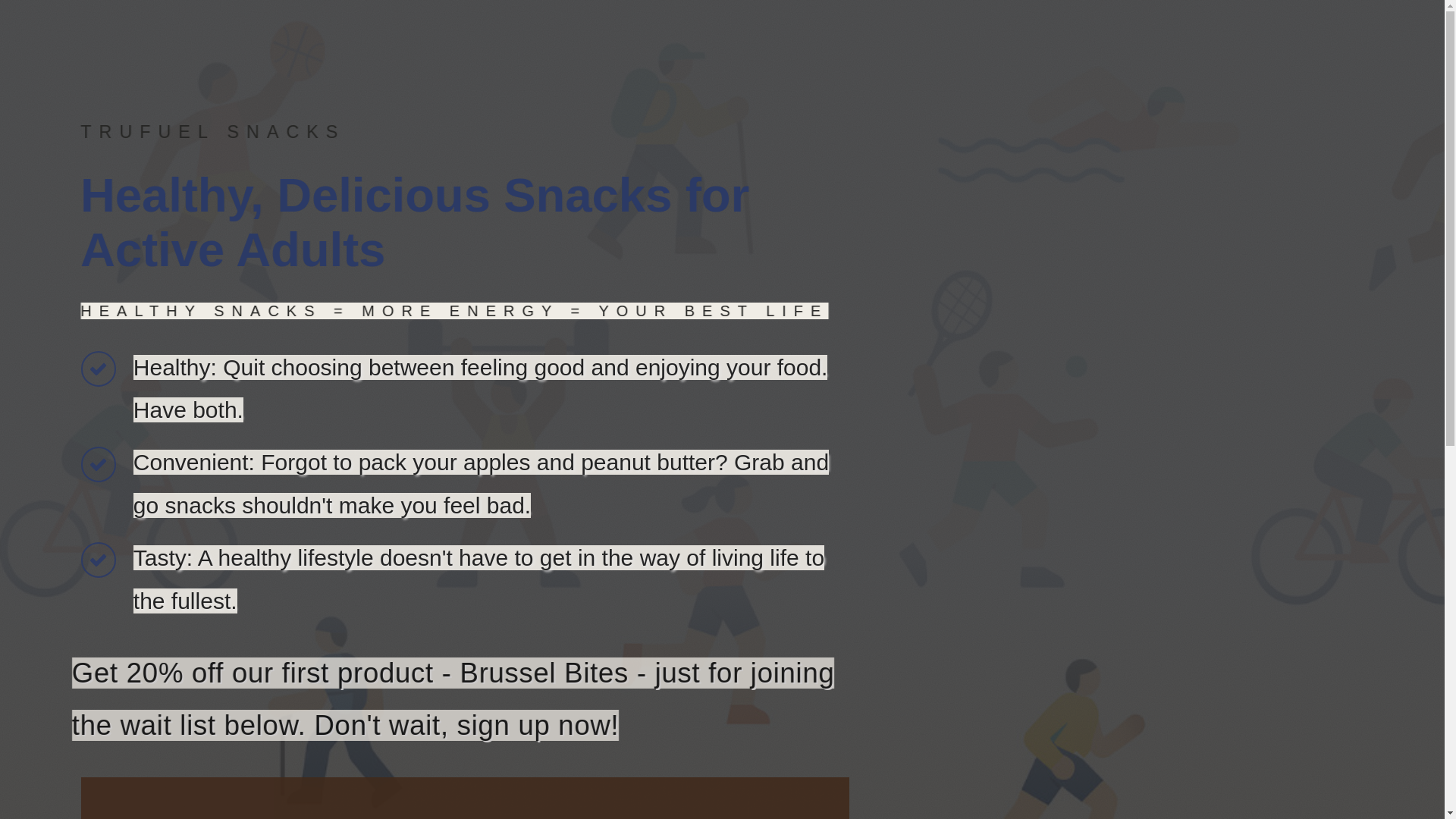website screenshot of https://trufuelsnacks.com/