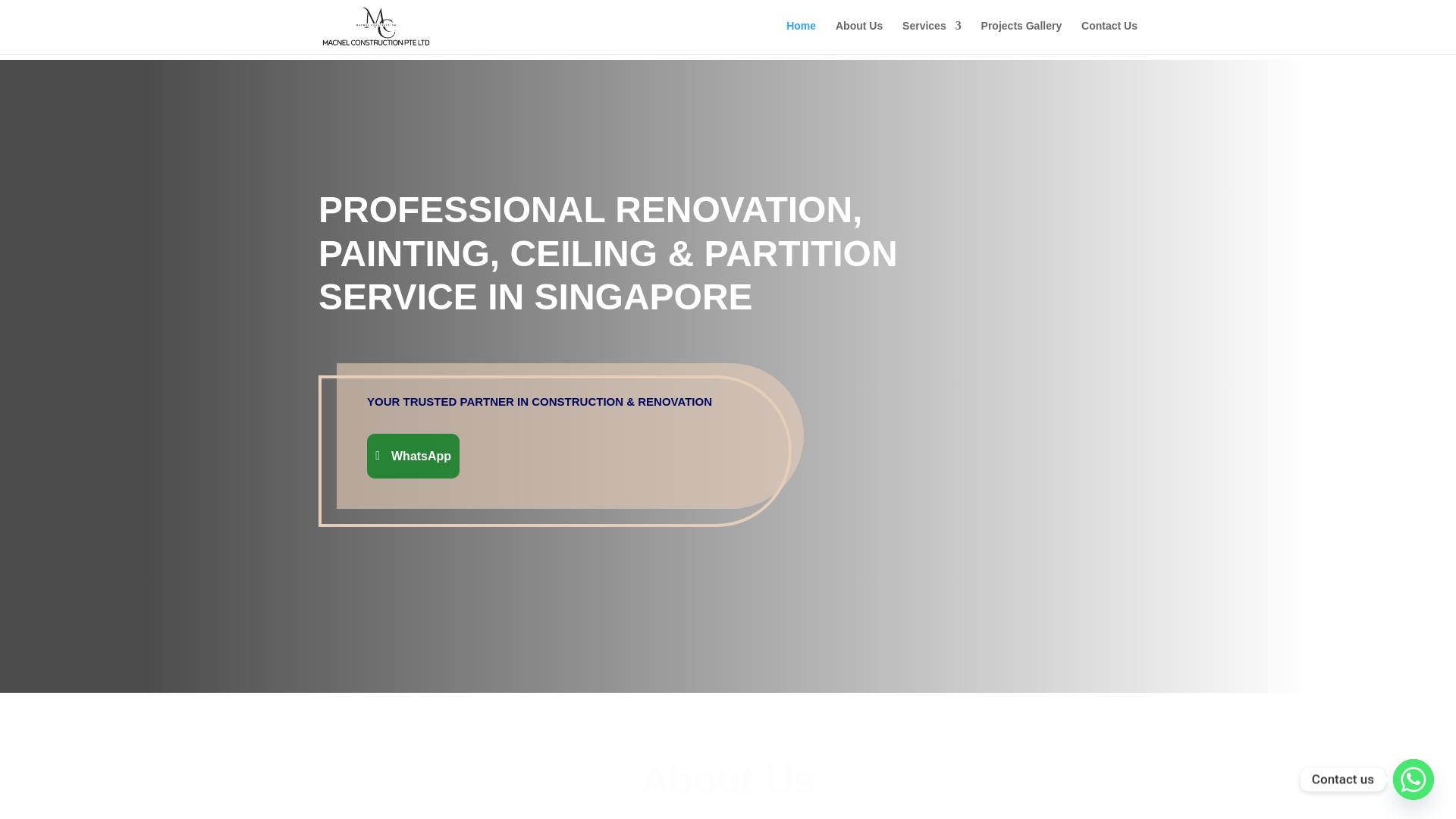 website screenshot of https://macnelconstruction.com