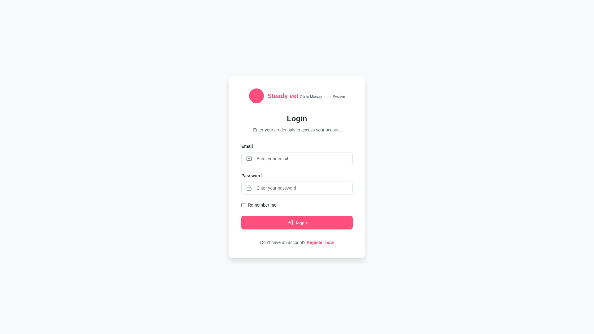 website screenshot of https://vet-clinic-demo.pages.dev/