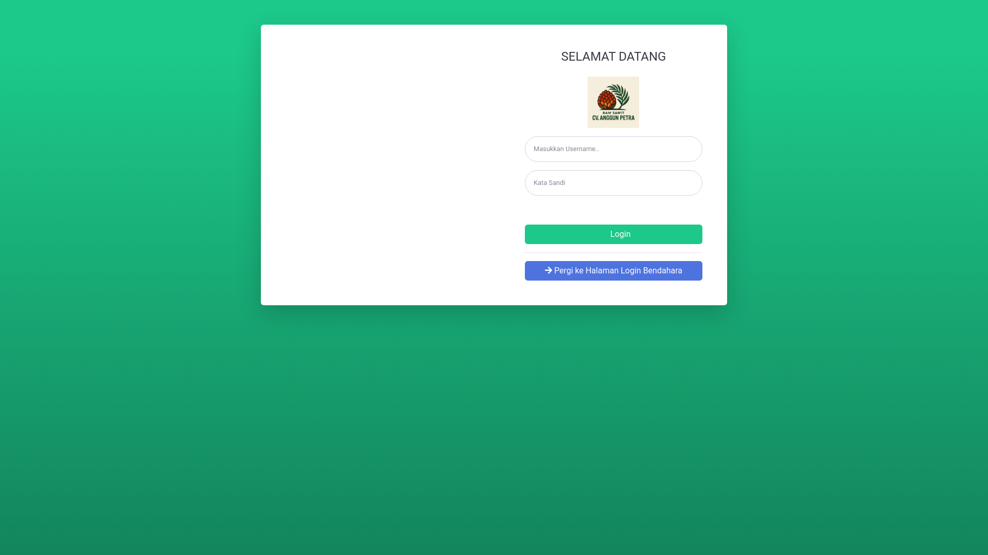 website screenshot of https://keuangananggunpetra.my.id/