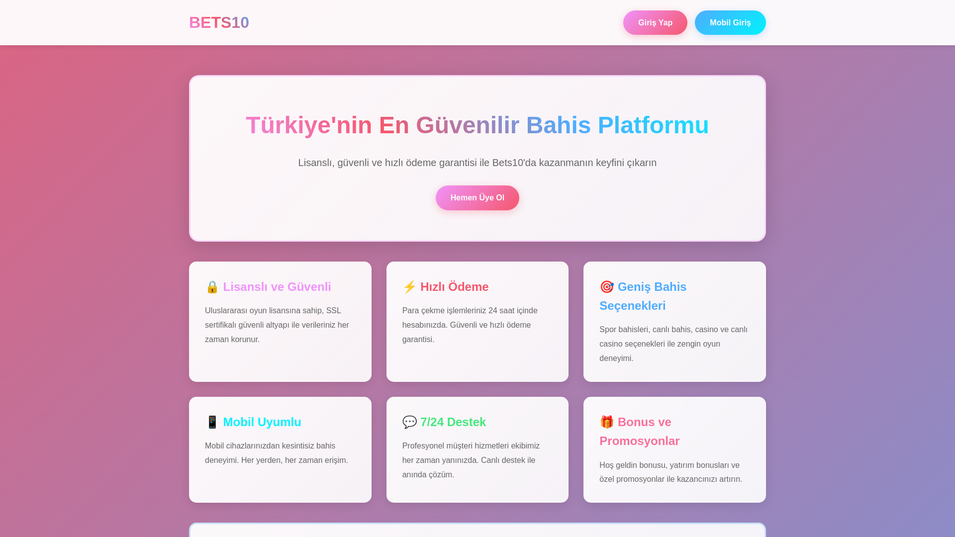 website screenshot of https://m.1387bets10resmi.com