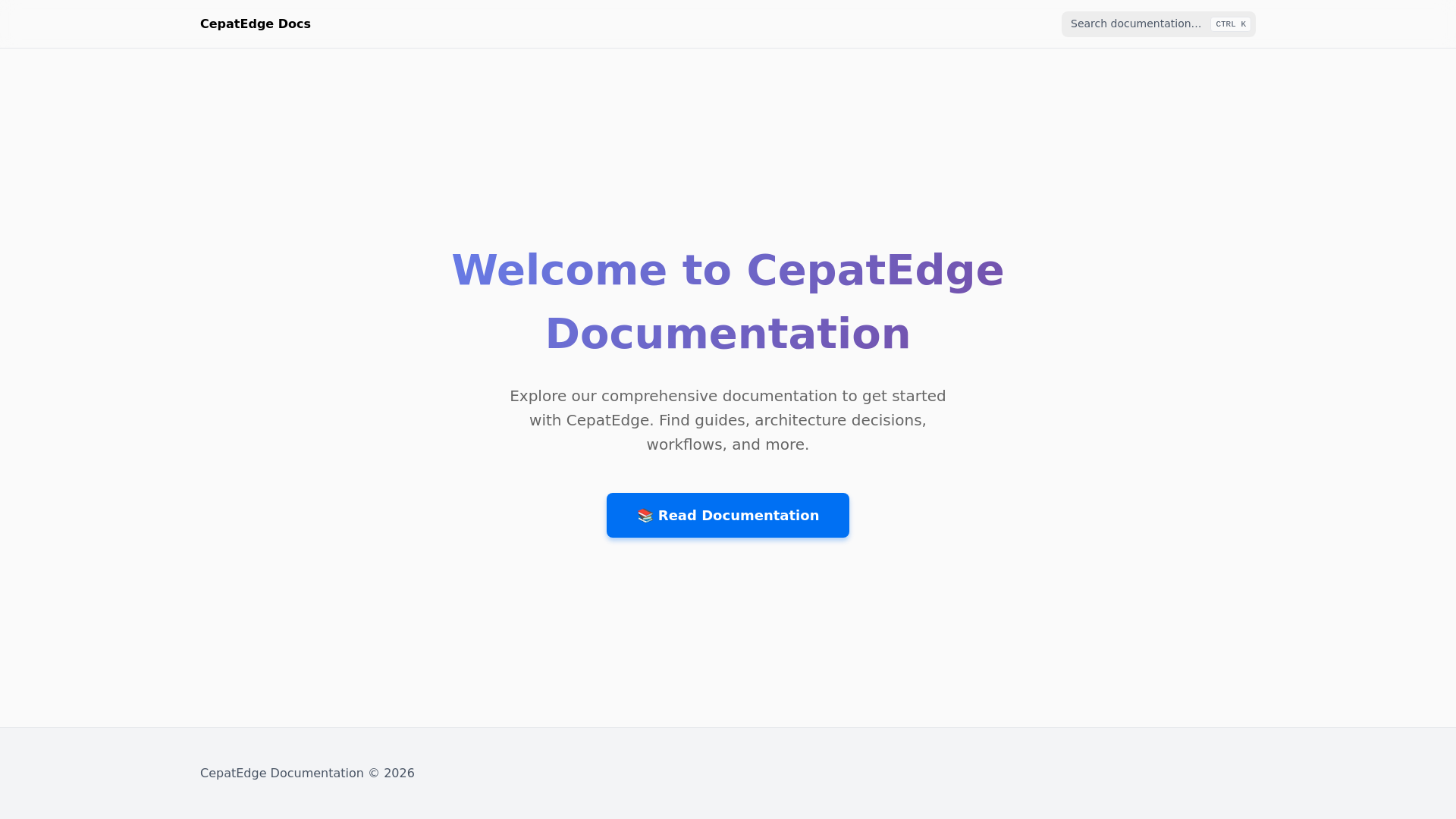 website screenshot of https://cepatedge-docs.pages.dev/
