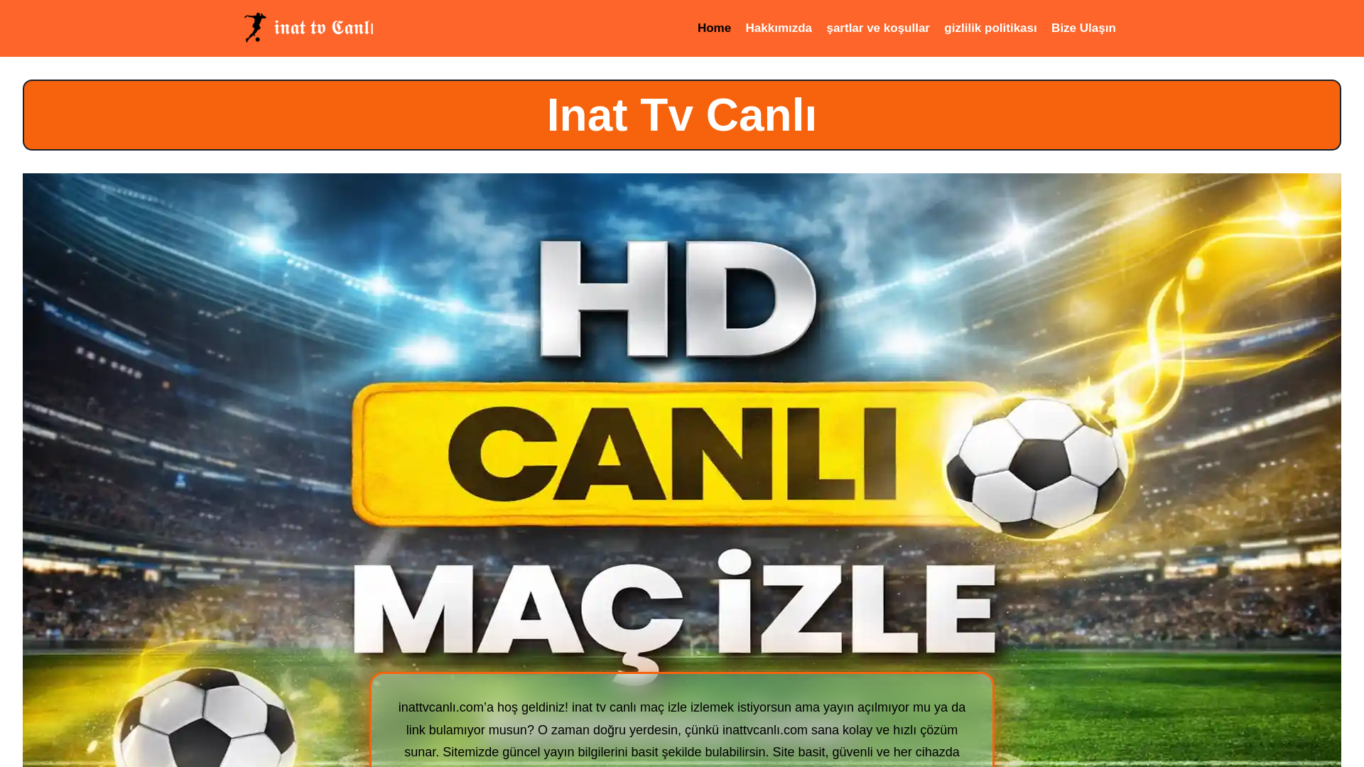 website screenshot of https://xn--inattvcanl-6ub.com/