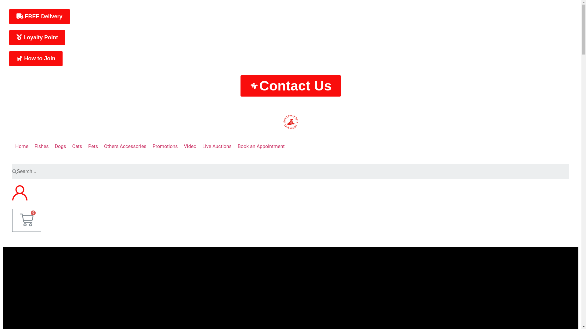 website screenshot of https://ourlovelypetsingapore.com/
