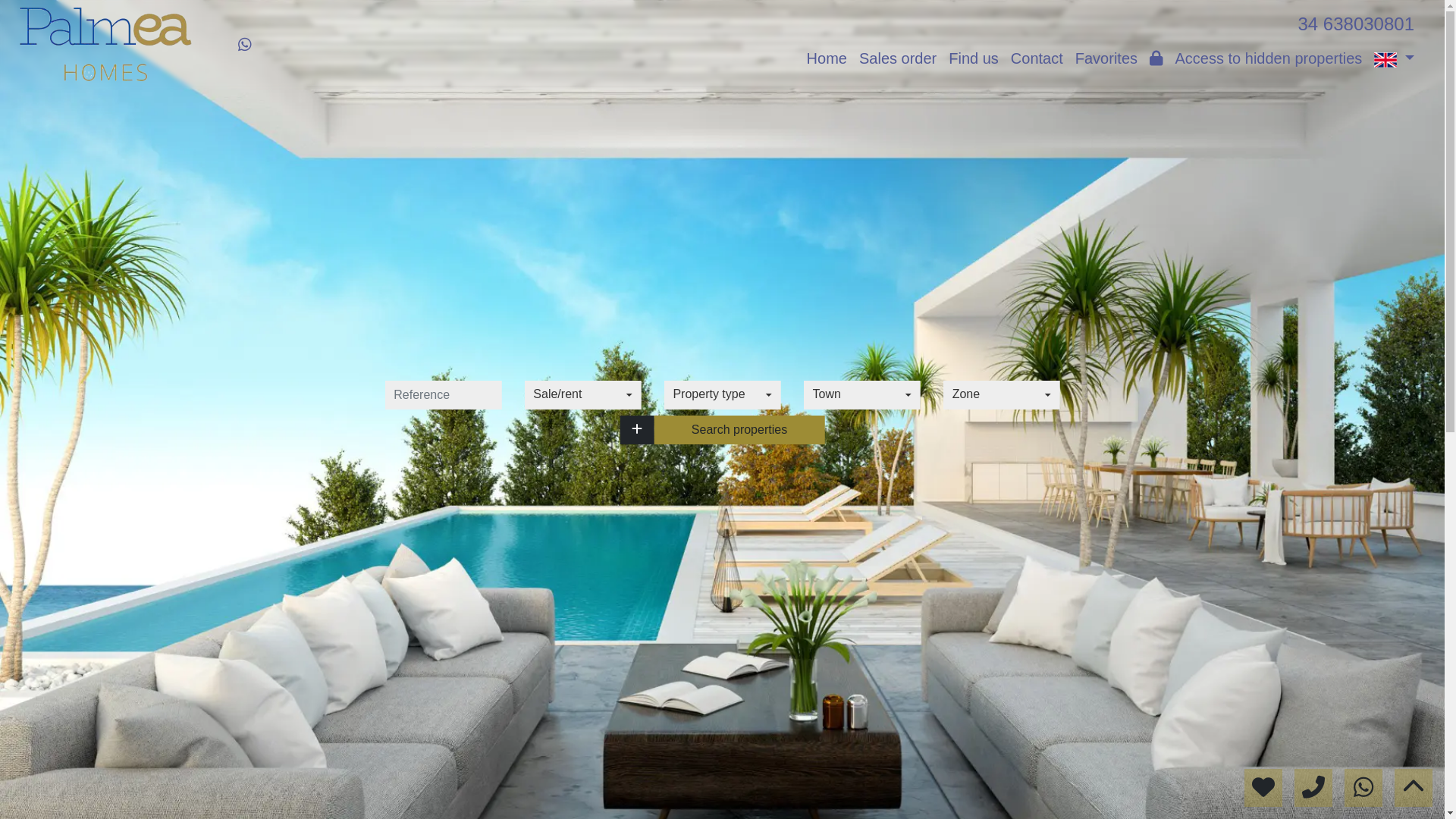 website screenshot of https://balearicprojects.com/