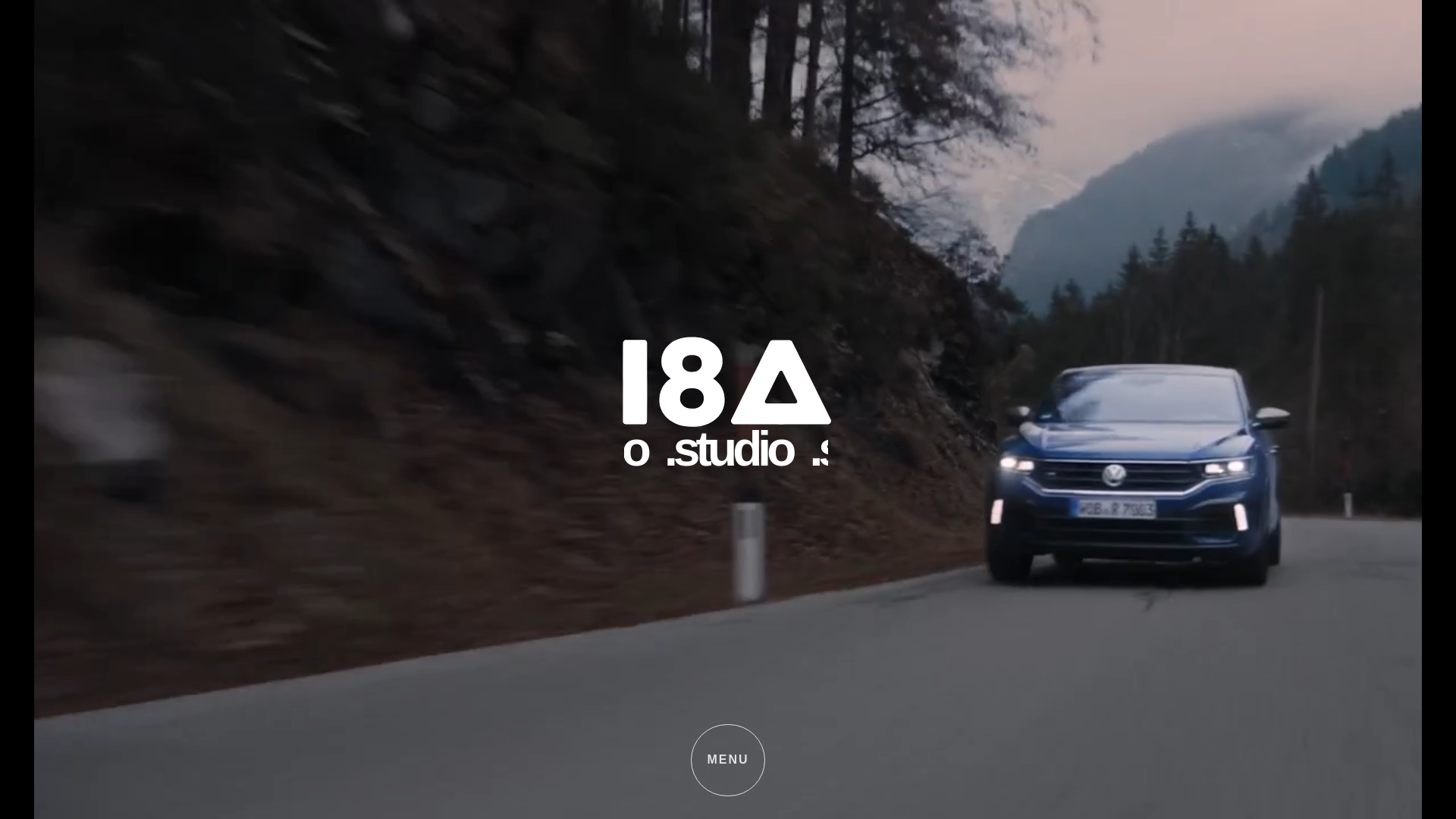 website screenshot of https://18astudio-commercials.com/