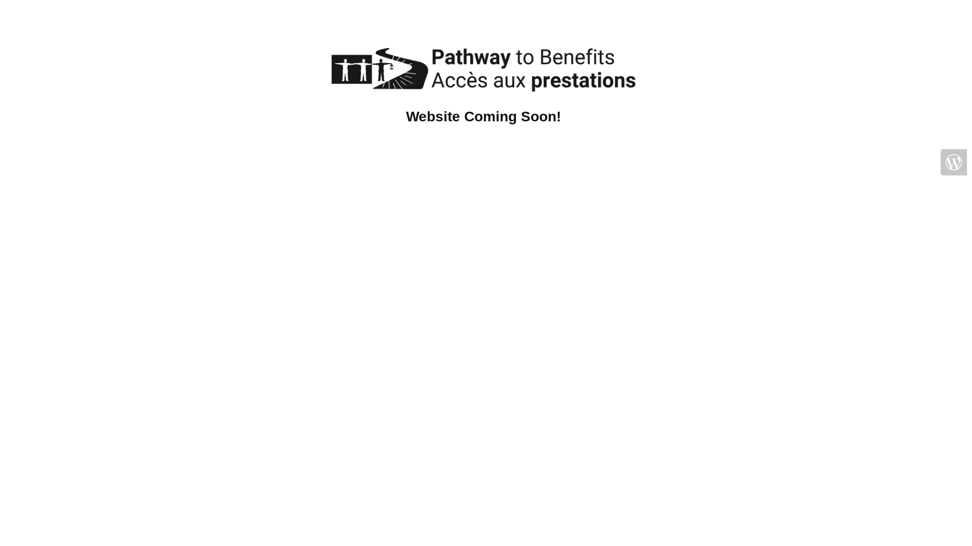 website screenshot of https://accesauxprestations.ca/