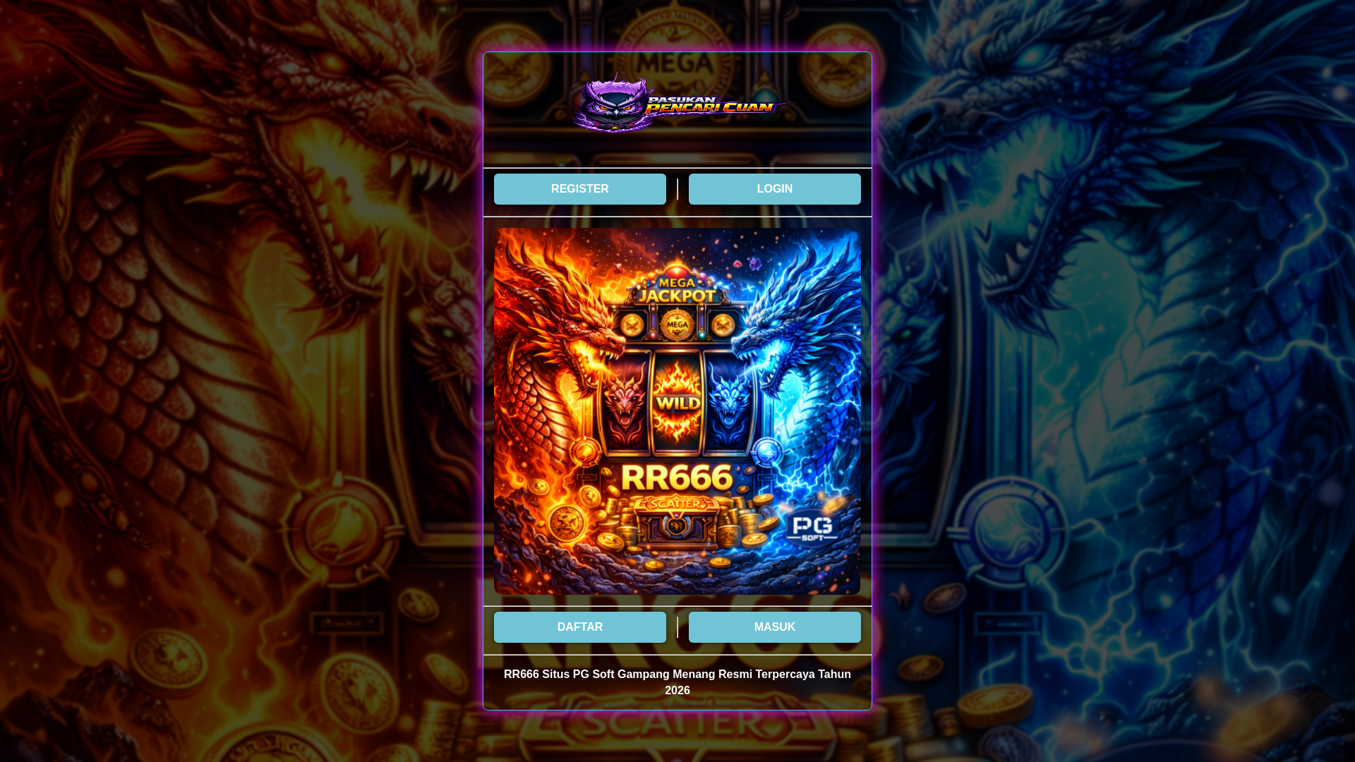 website screenshot of https://rr666-gampang-menang.pages.dev/