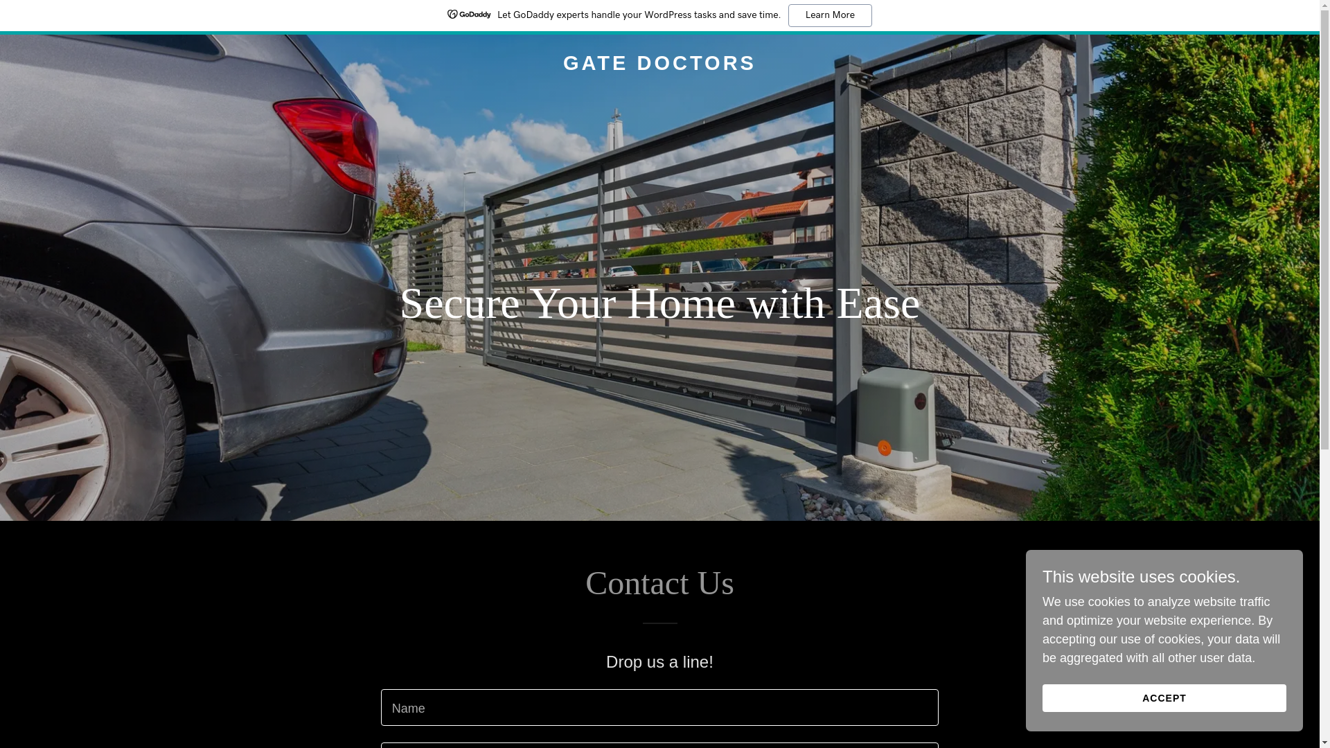 website screenshot of https://gatedoctors.co/