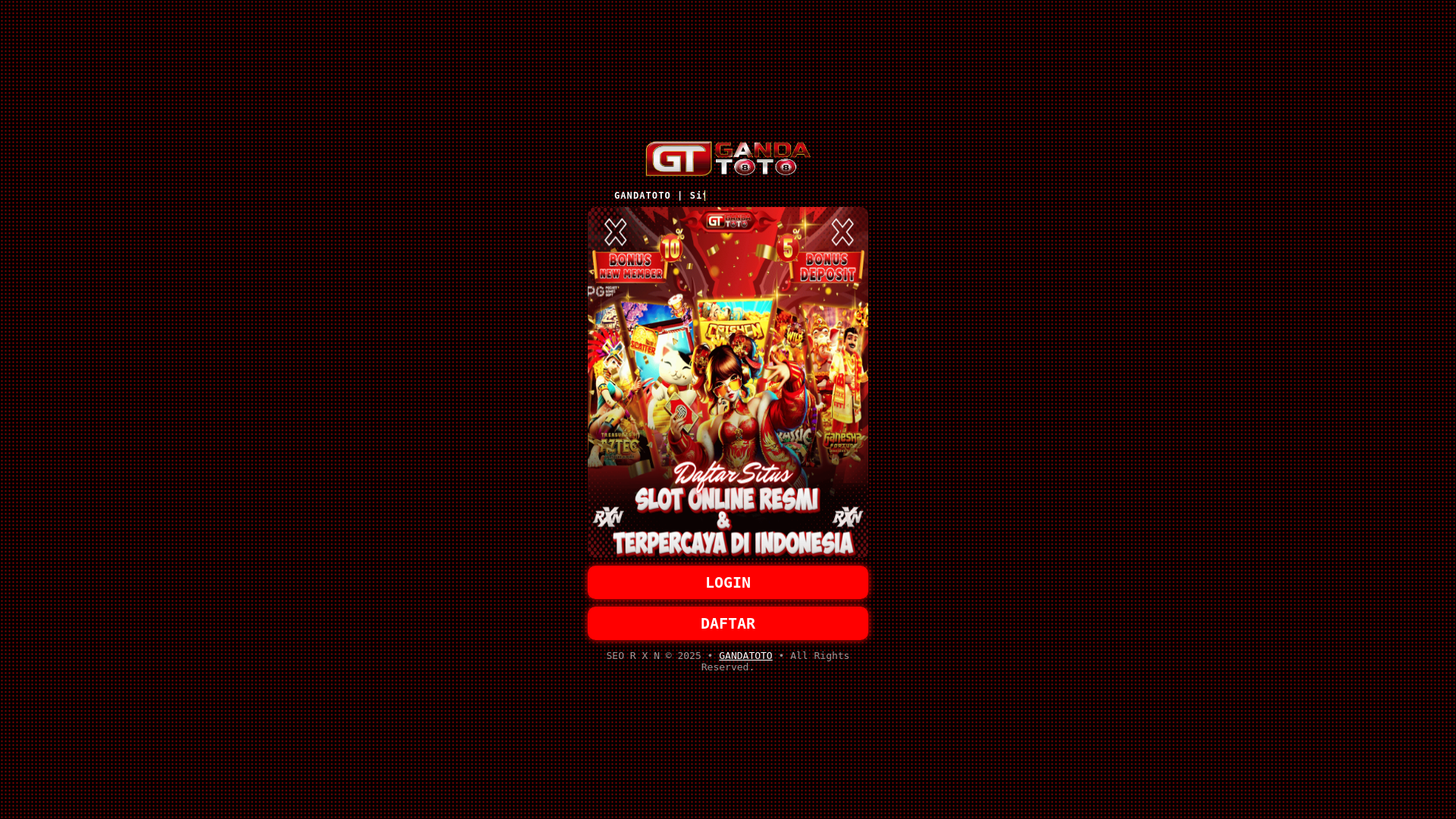 website screenshot of https://newgullygandatoto.pages.dev/