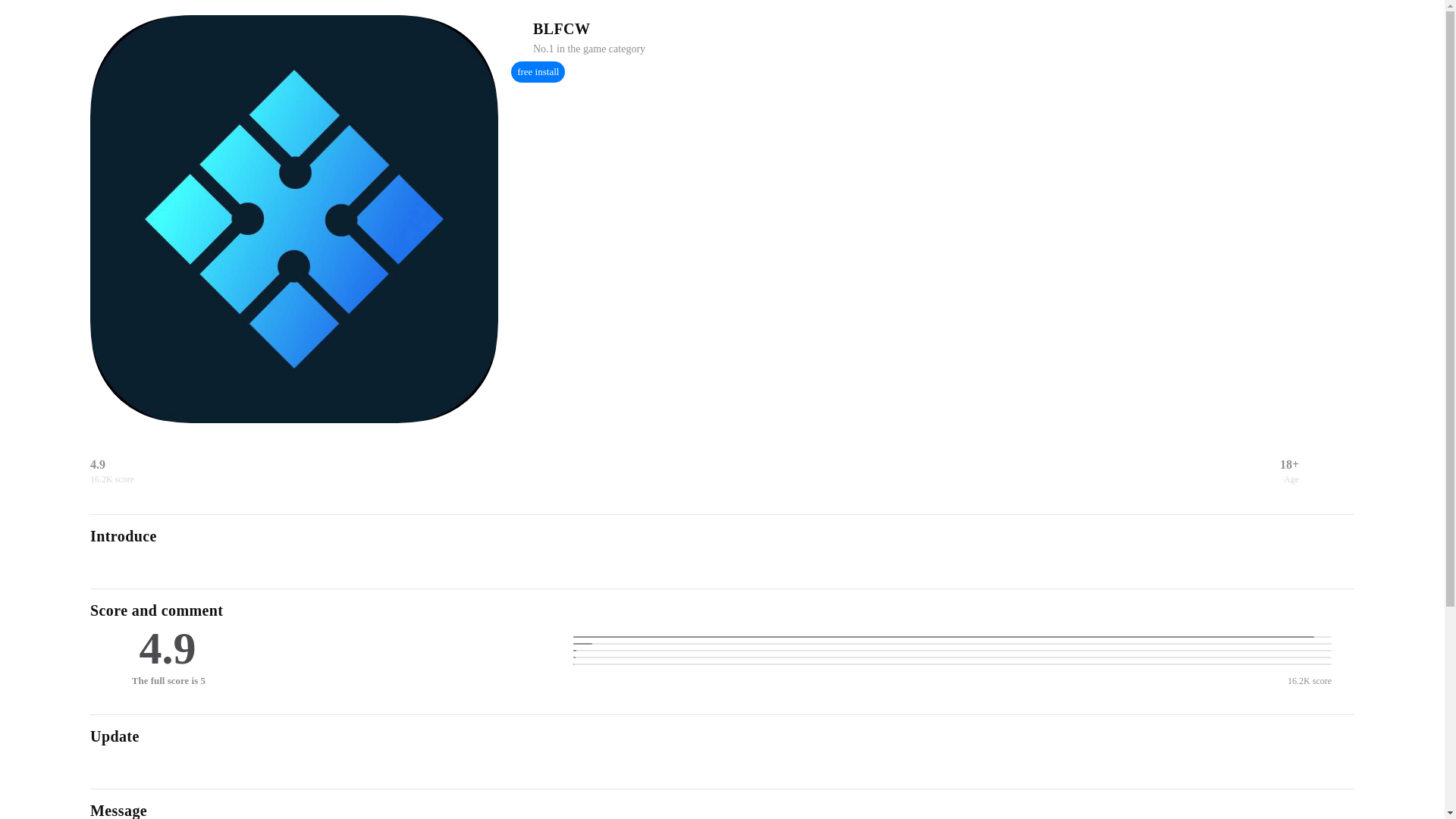 website screenshot of https://blfcwdemo.com/
