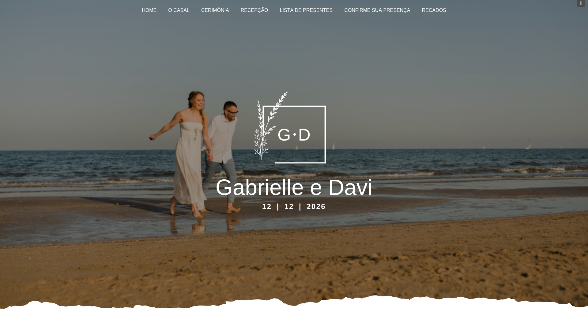 website screenshot of https://gabrielle-e-davimayron.com.br/