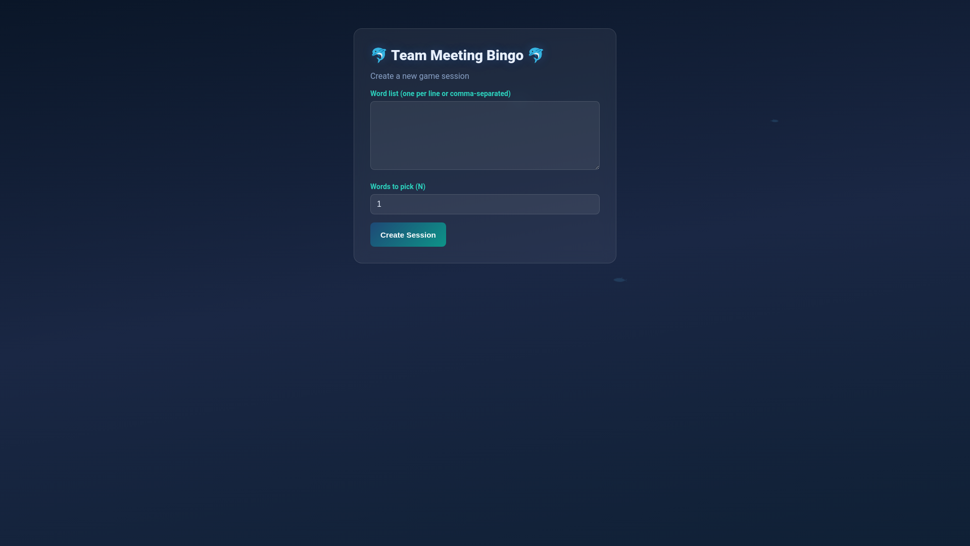 website screenshot of https://team-meeting-bingo.pages.dev/