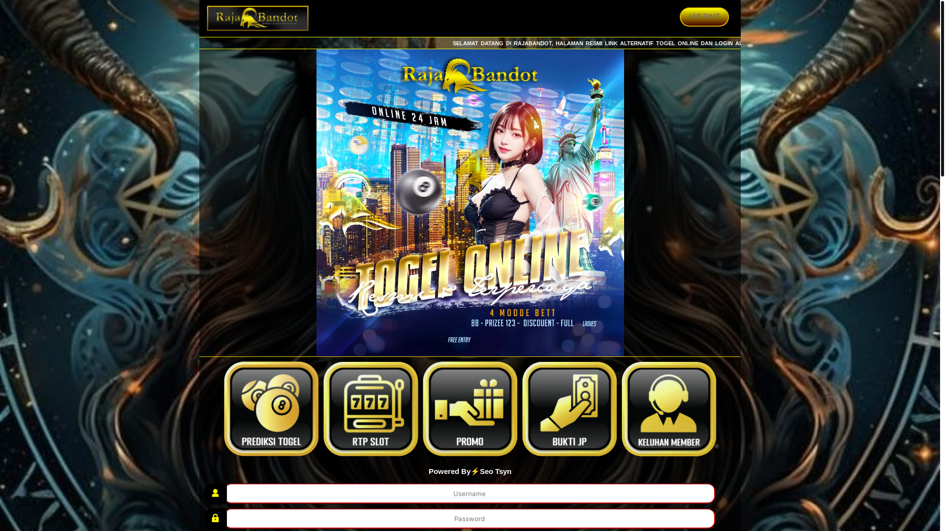 website screenshot of https://unitedambassadors-rajabandot88.pages.dev/