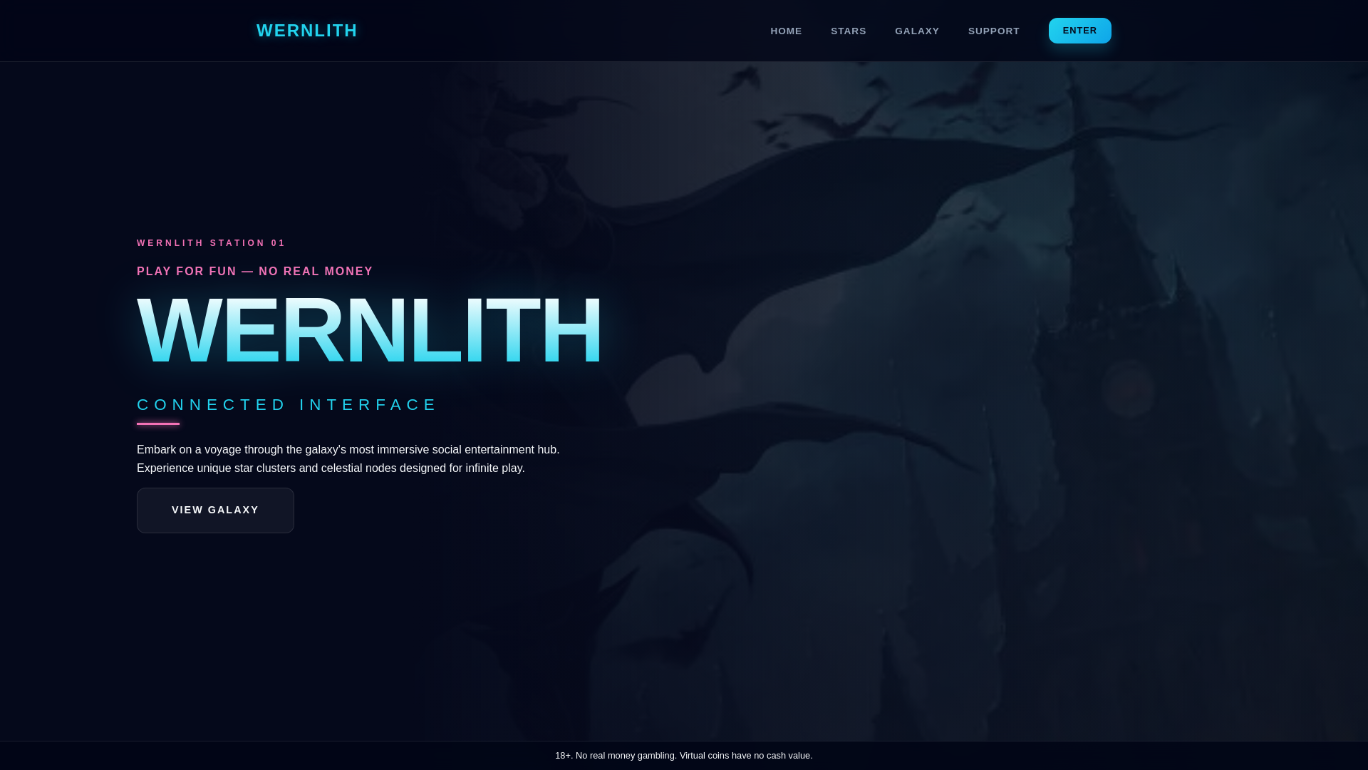 website screenshot of https://wernlith.site/
